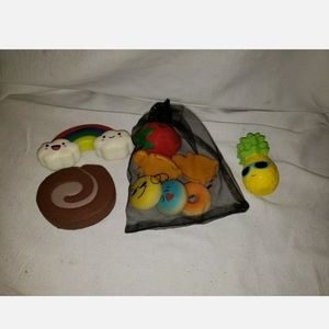 LOT OF 9 SOFT SQUISHY FOR KIDS